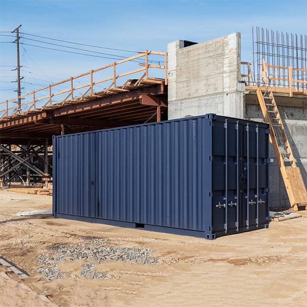the rental cost for our construction site storage containers varies depending on the size and duration of use
